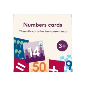 Primo Cijfers kaarten voor transparante mat