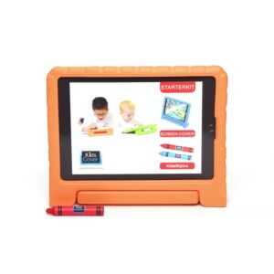 KidsCover iPad hoes 10.2" incl. stylus (oranje)