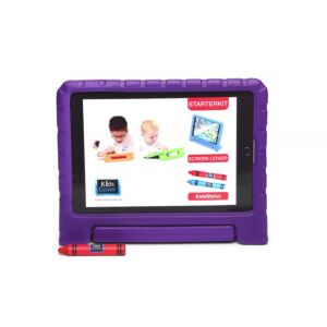 KidsCover iPad hoes 10.2" incl. stylus (paars)