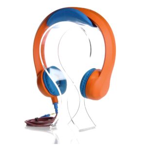 KidsCover Safe 'n Sound kleuter- en kinderkoptelefoon (oranje)