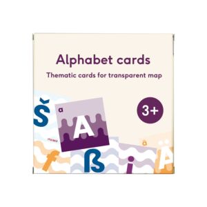 Primo ABC kaarten voor transparante mat