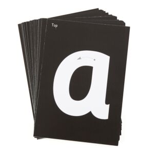 Karten für Leuchtzeichentafel: Alphabet
